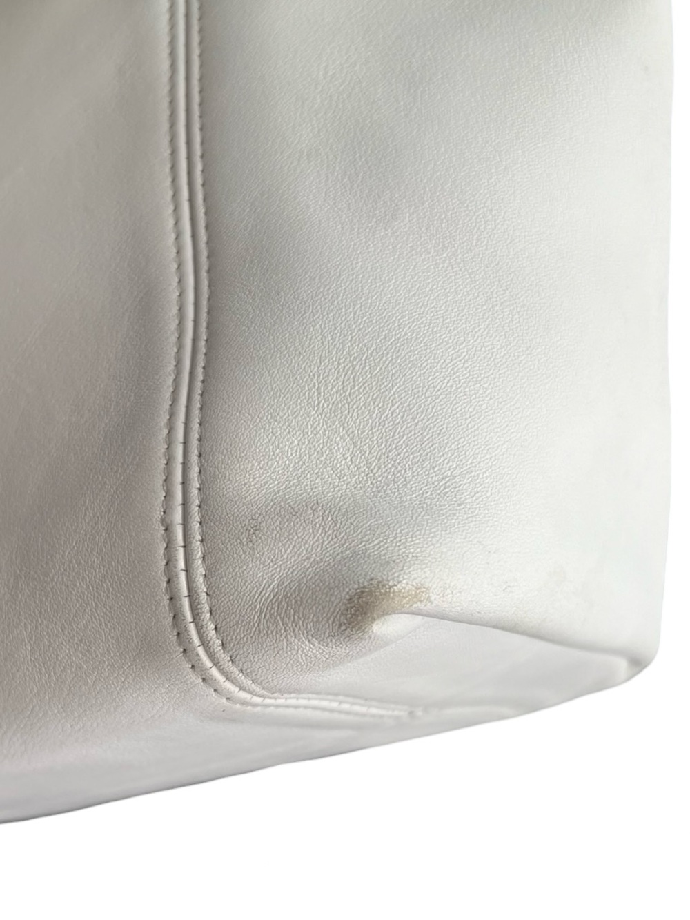 1996 Coach SoHo Waverly Bag in White and Silver - Picture 10 of 15